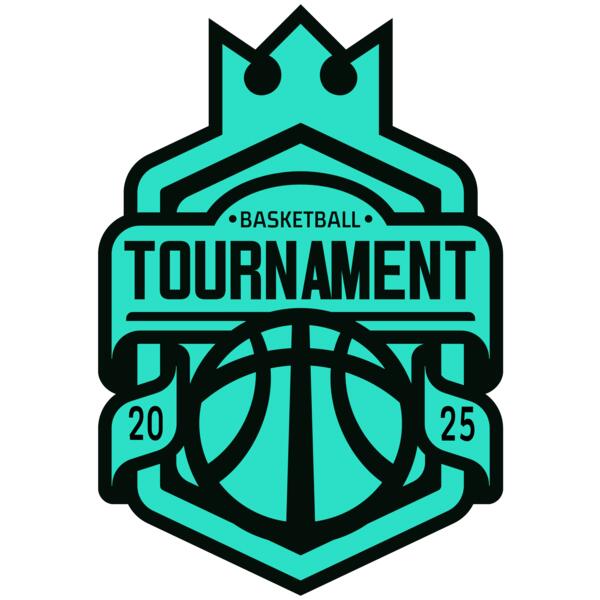 Tournament Basketball logo template 03 Miniatura