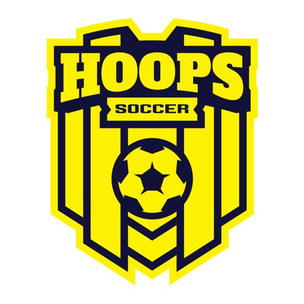 Hoops Soccer logo template Miniatura