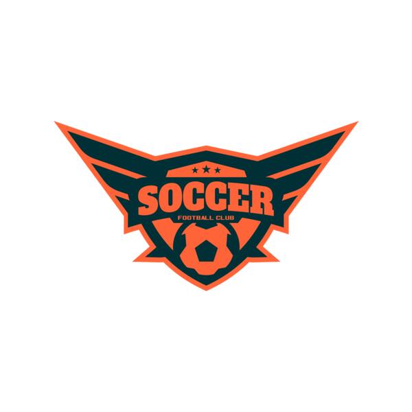 Soccer football club logo template Miniatura