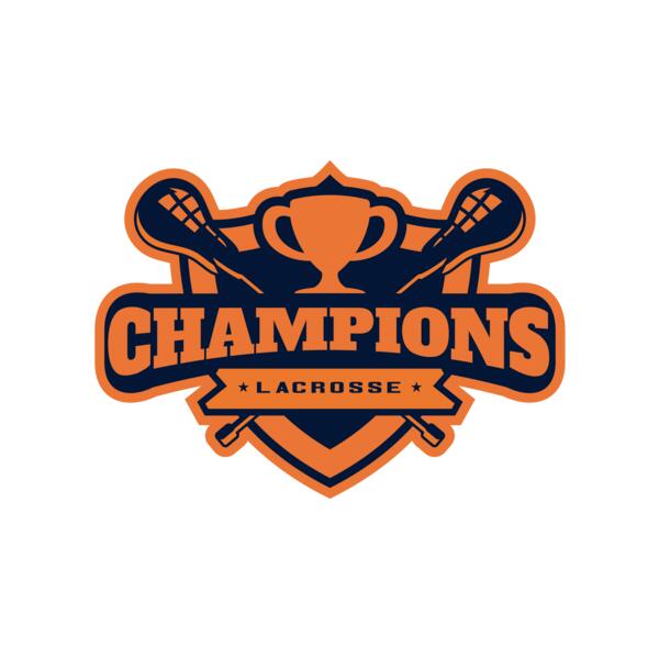 Champions Lacrosse Logo Template Miniatura