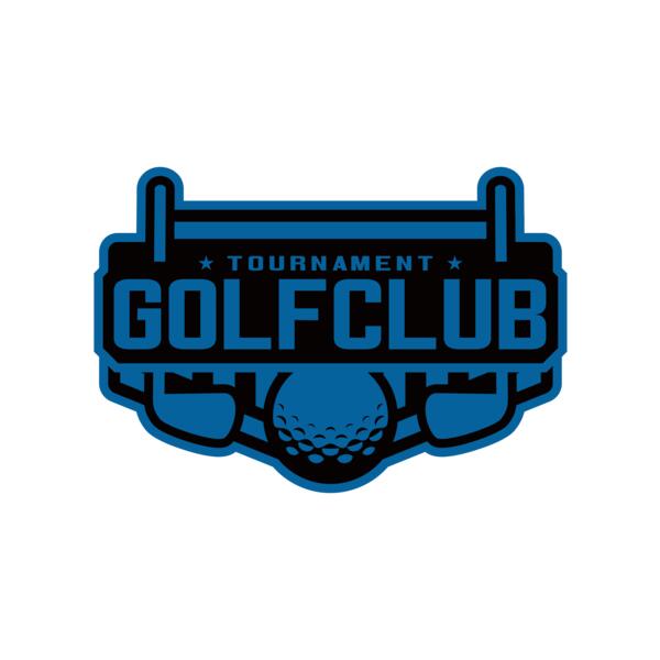 Golf club Tournament logo template Miniatura