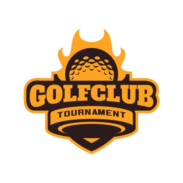 Golf Club Tournament logo template 04 Miniatura