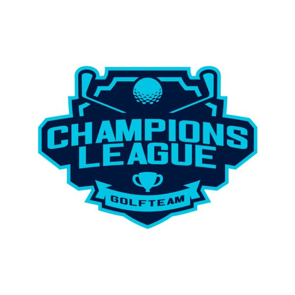 Champions League Golf Team logo template Miniatura