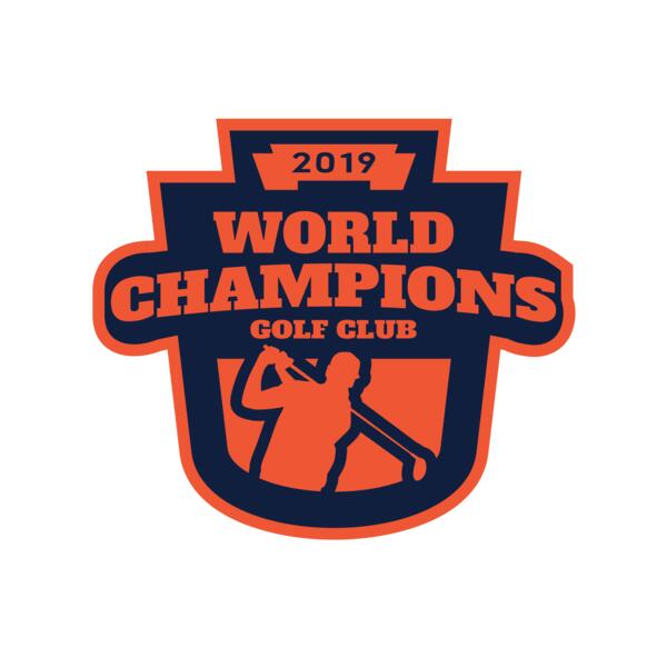 World Champions Golf club logo template Miniatura