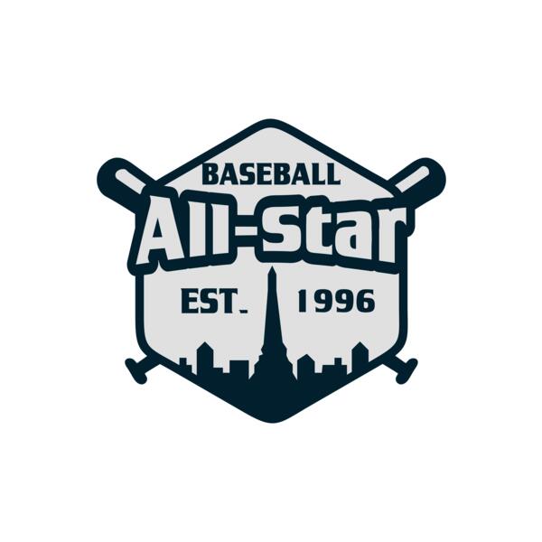 Baseball Logo Team 03 Miniatura