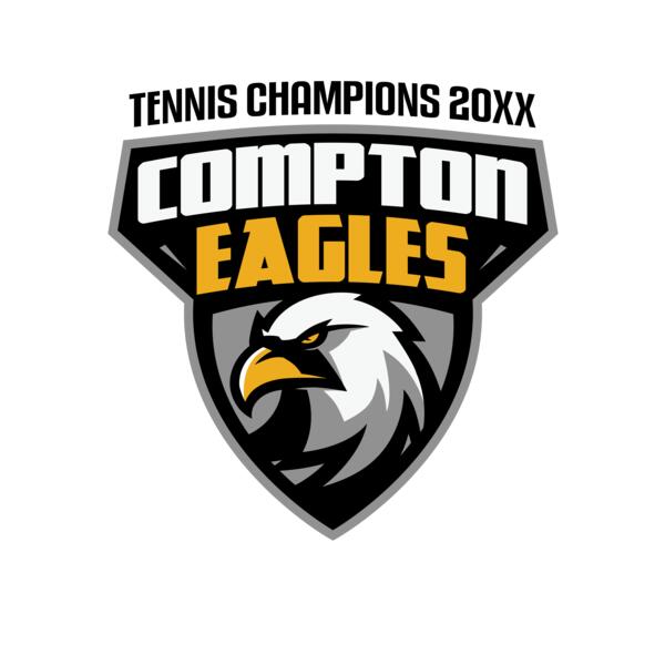 Compton Eagles Tennis 01 Miniatura