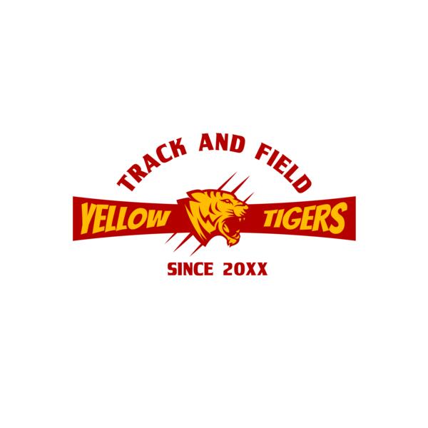 Tigers Track & Field Team 02 Miniatura